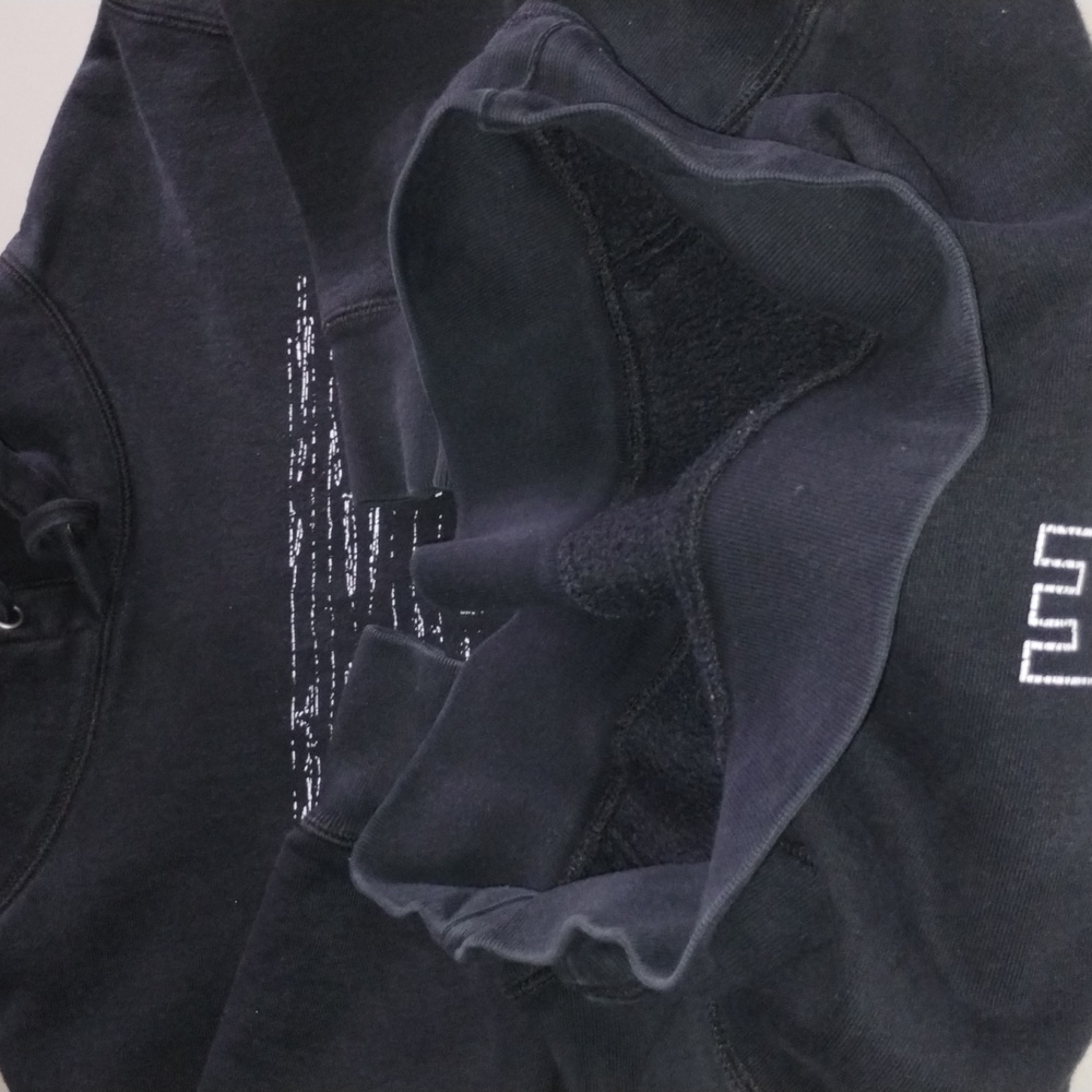 Independent Trading Co. ENRFORCE Men's Black Hoodie with Star Design SZ medium - Picture 9 of 13